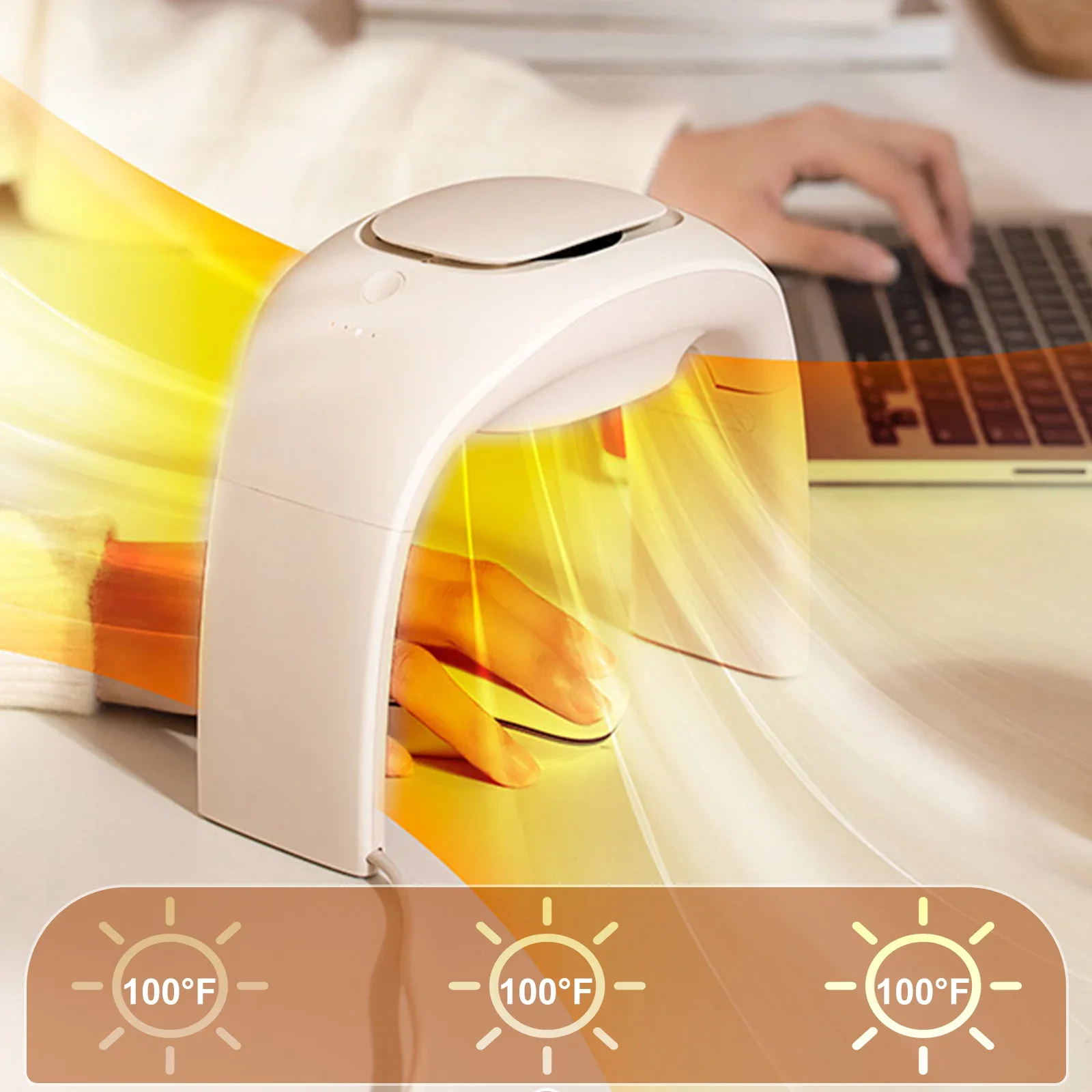 The Office Tech - Eary Portable hiver souris chauffe-mains haute