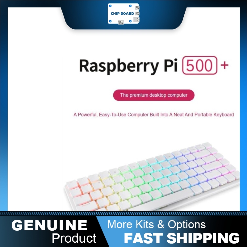Raspberry Pi Keyboard - Raspberry Pi 500+ Clavier tout-en-un PC,