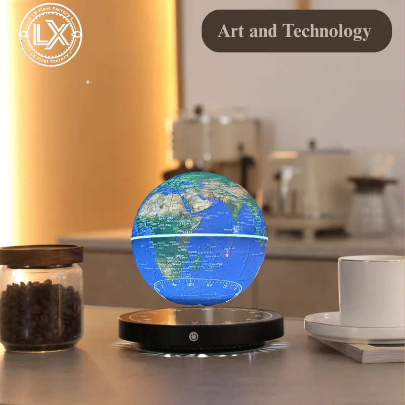 Office Tech Gifts - Globe flottant à lévitation magnétique avec