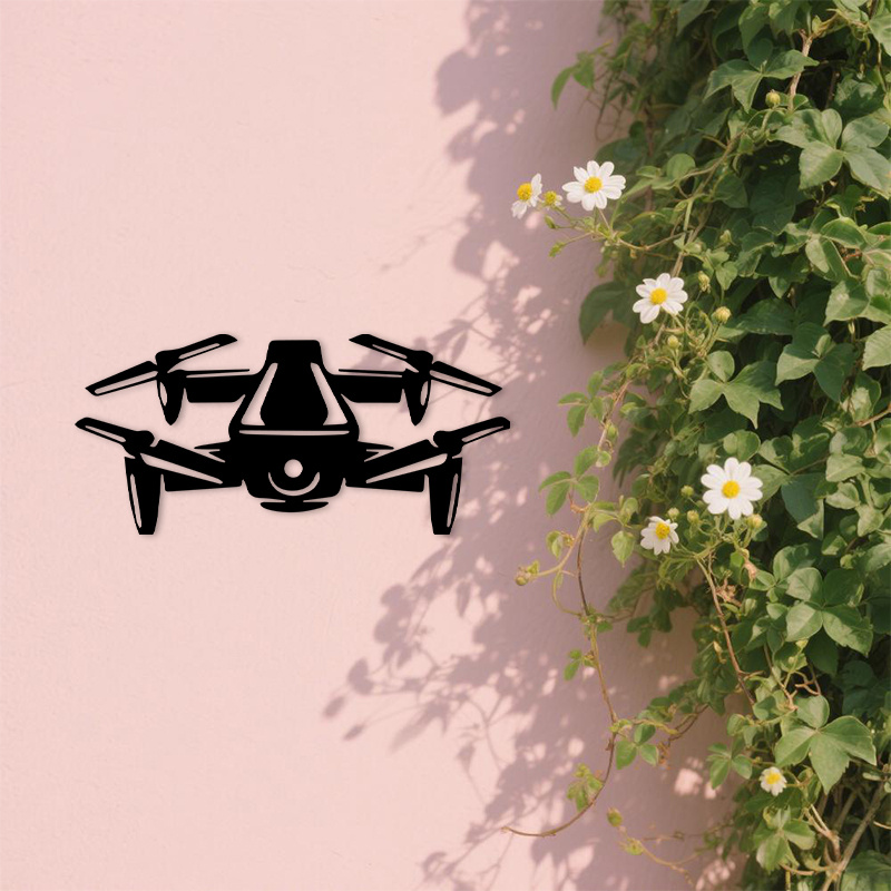 Office Tech Gifts - Décoration murale en métal 2D en