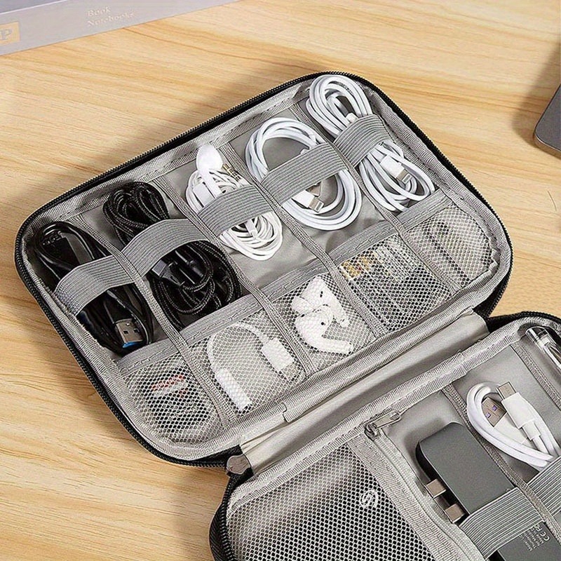 Office Tech Gear - Boîte à accessoires électroniques multi-poches -