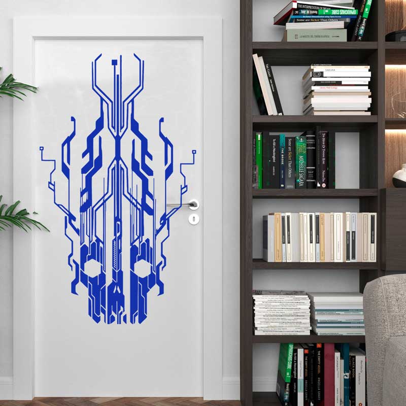 Autocollant mural en vinyle av - Tech Office Wall avis et prix