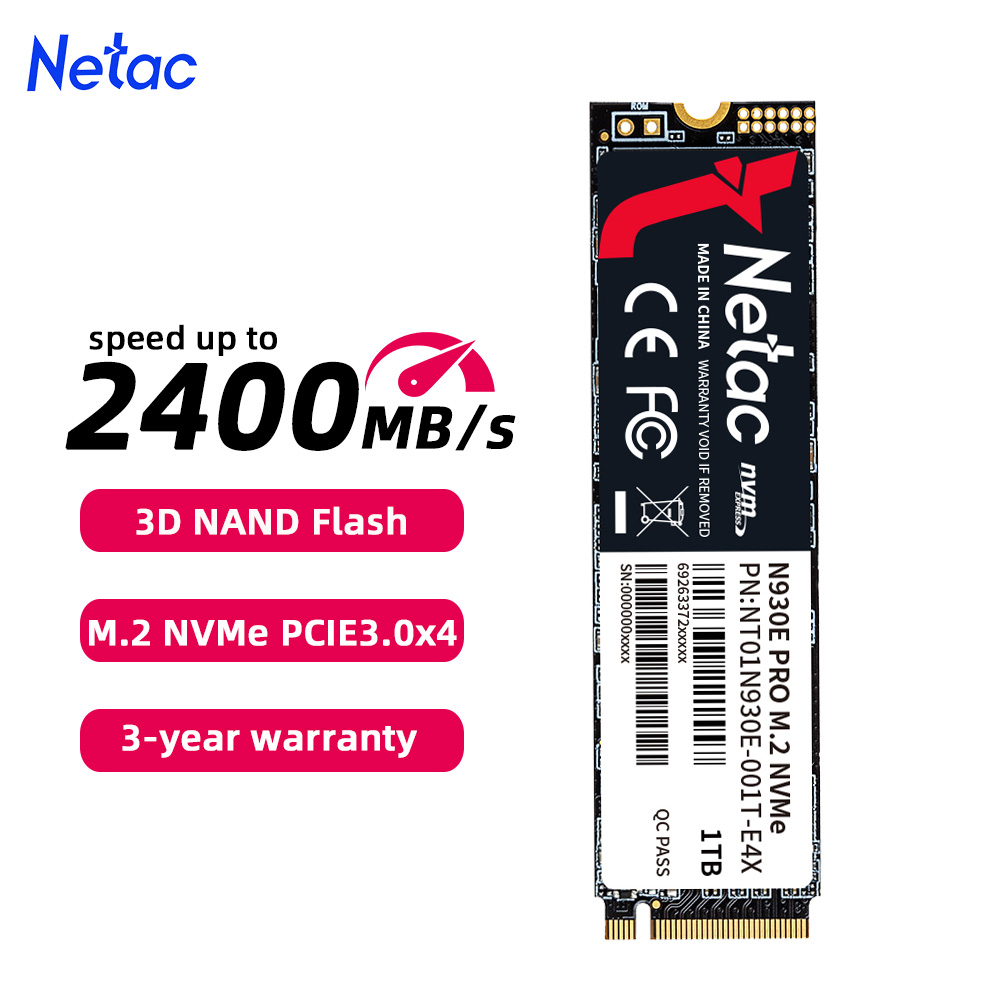 Disque SSD NVMe Netac 1 To, SS - Samsung Ssd 980 Pro avis et prix
