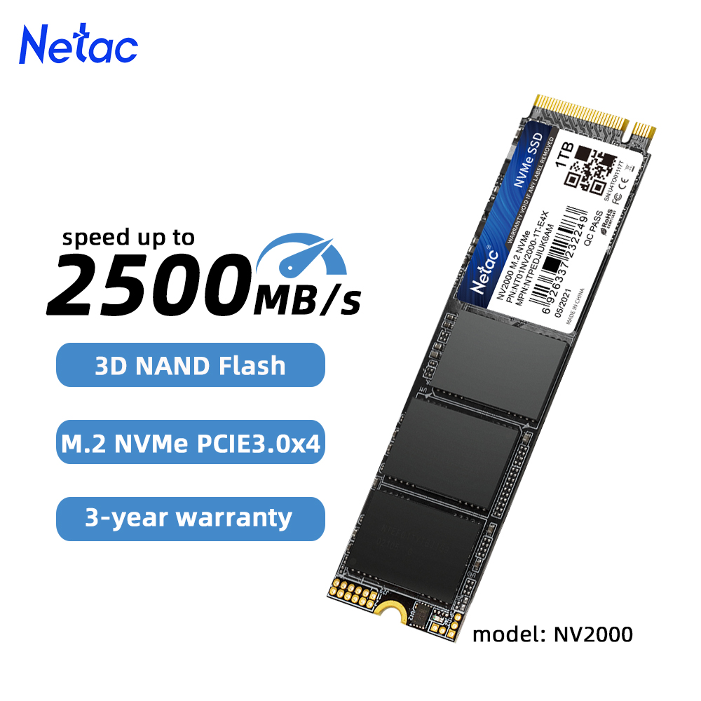 Disque SSD NVMe Netac 1 To, SS - Samsung Ssd 980 Pro avis et prix