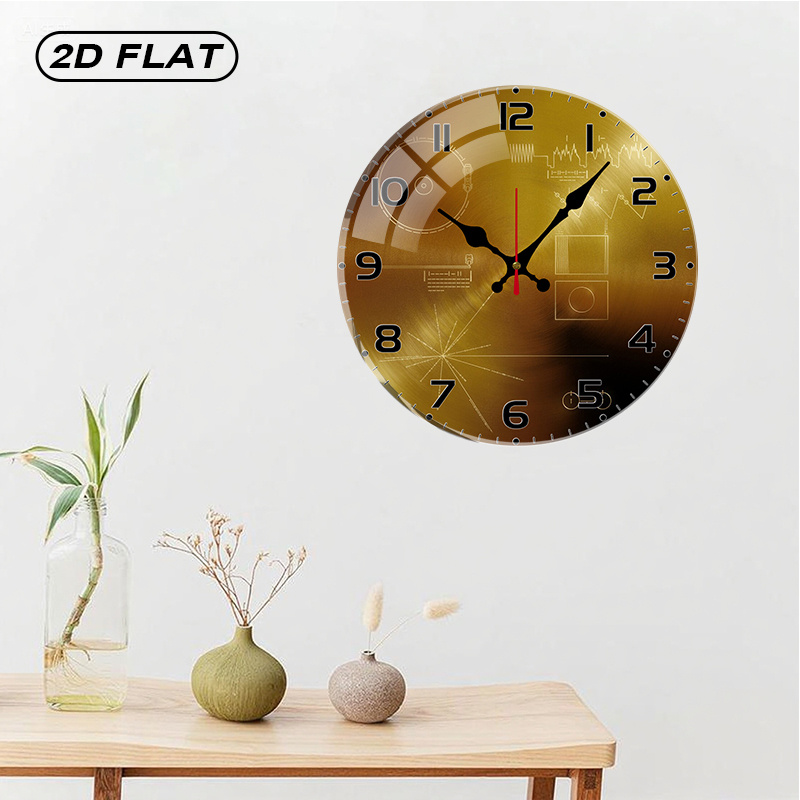 Horloge murale ronde silencieu - Tech Office Wall avis et prix