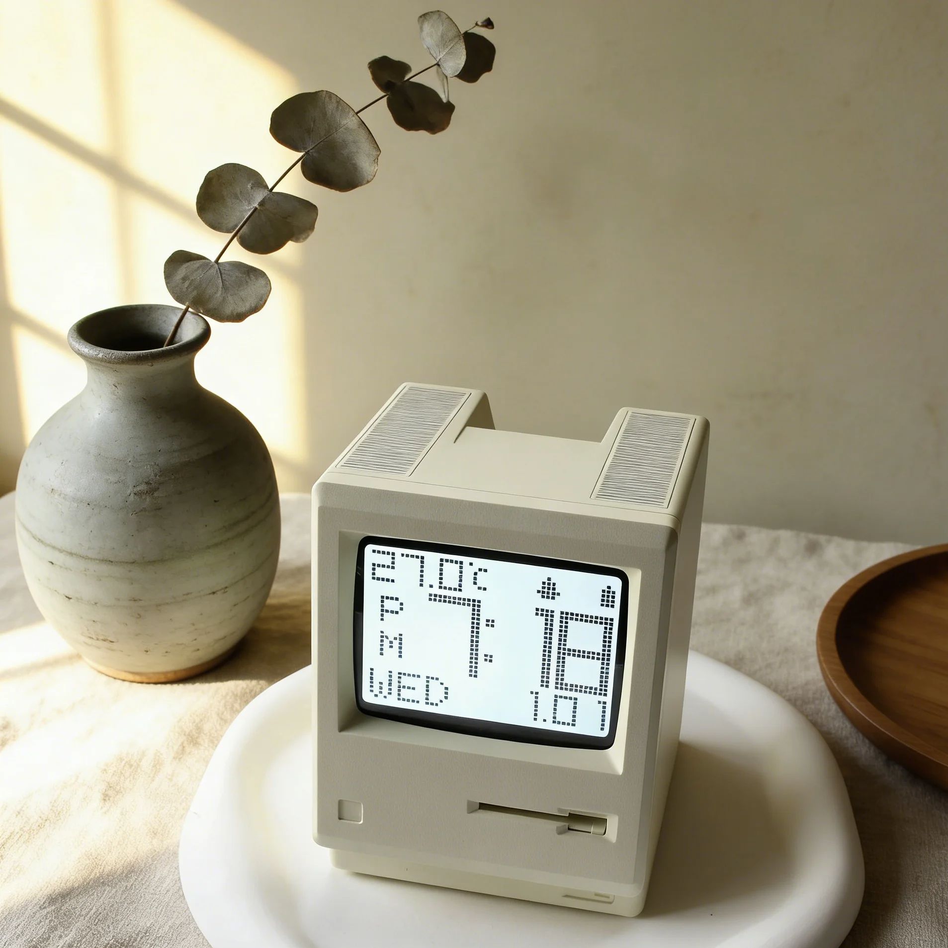 Réveil Maclock rétro nostalgiq - Office Tech Gifts avis et prix