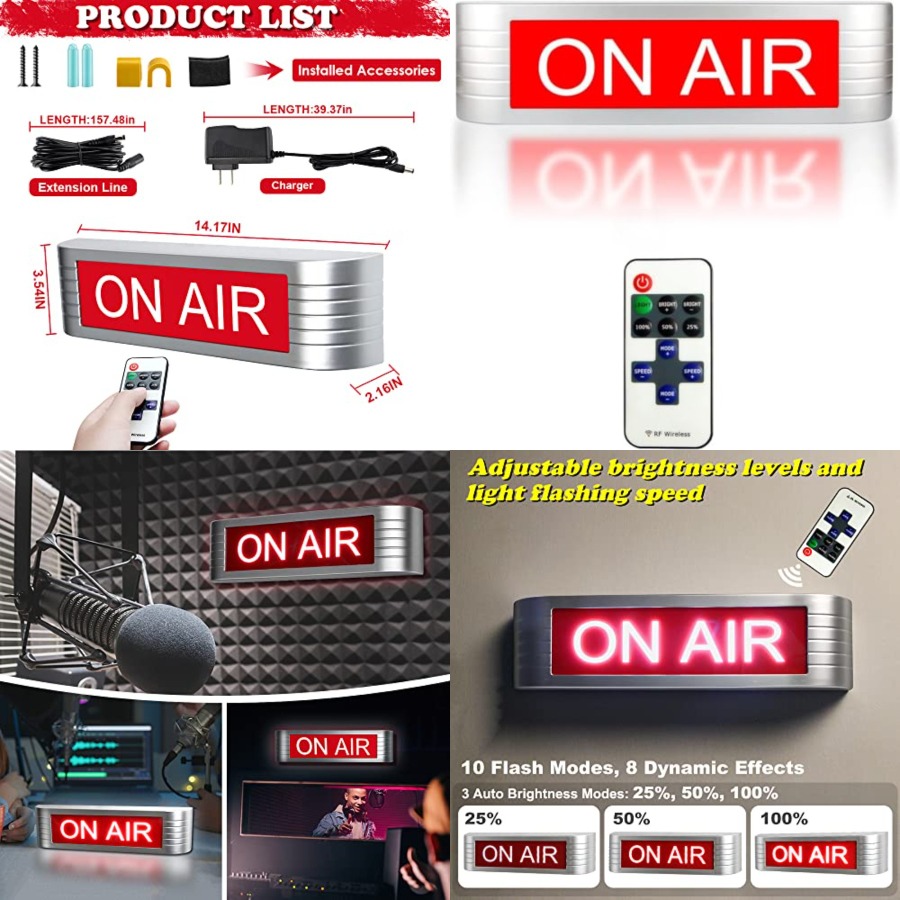 Panneau lumineux ON AIR, panne - Office Youtuber avis et prix