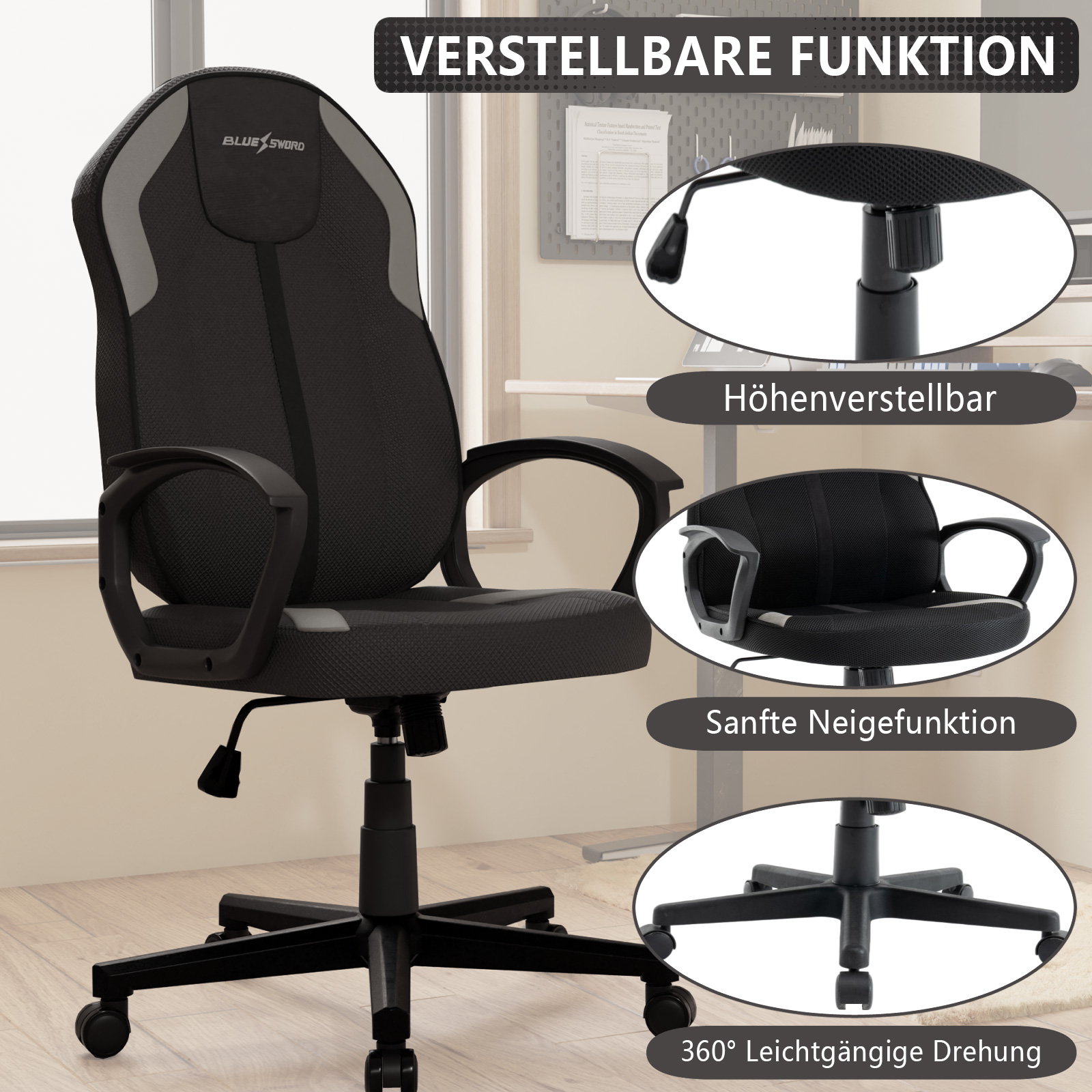 Chaise de bureau ergonomique V - Office Tech Chair avis et prix