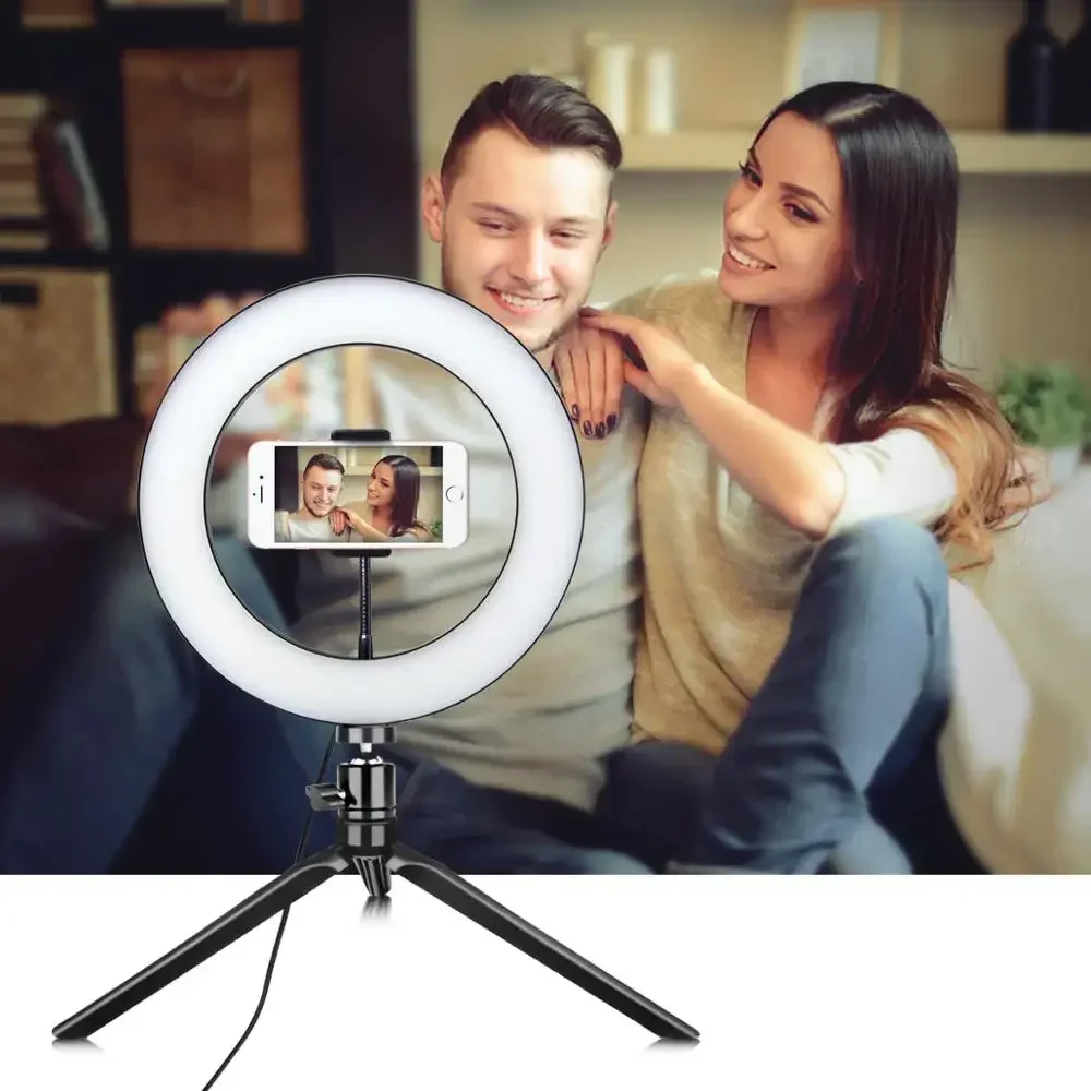 Lampe annulaire LED 2026 avec  - Office Youtuber avis et prix