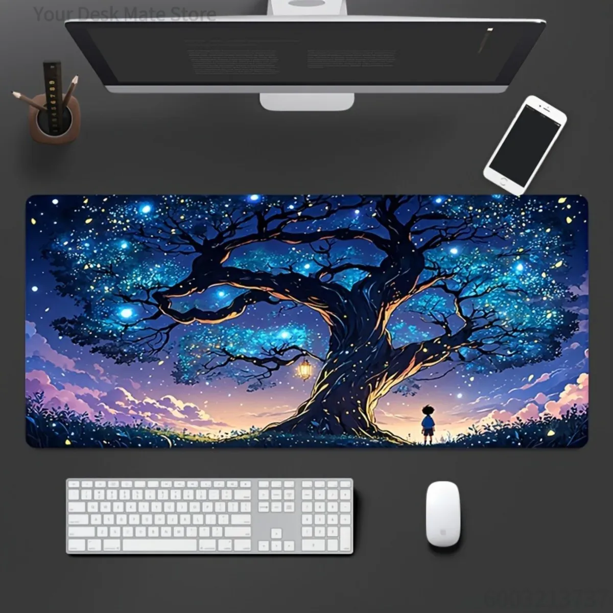 Tapis de bureau gaming en caou - Office Tech Gifts avis et prix