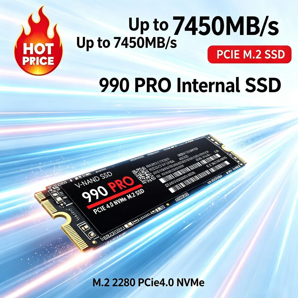 SSD haute vitesse 990 PRO PCIe - Samsung Ssd 980 Pro avis et prix