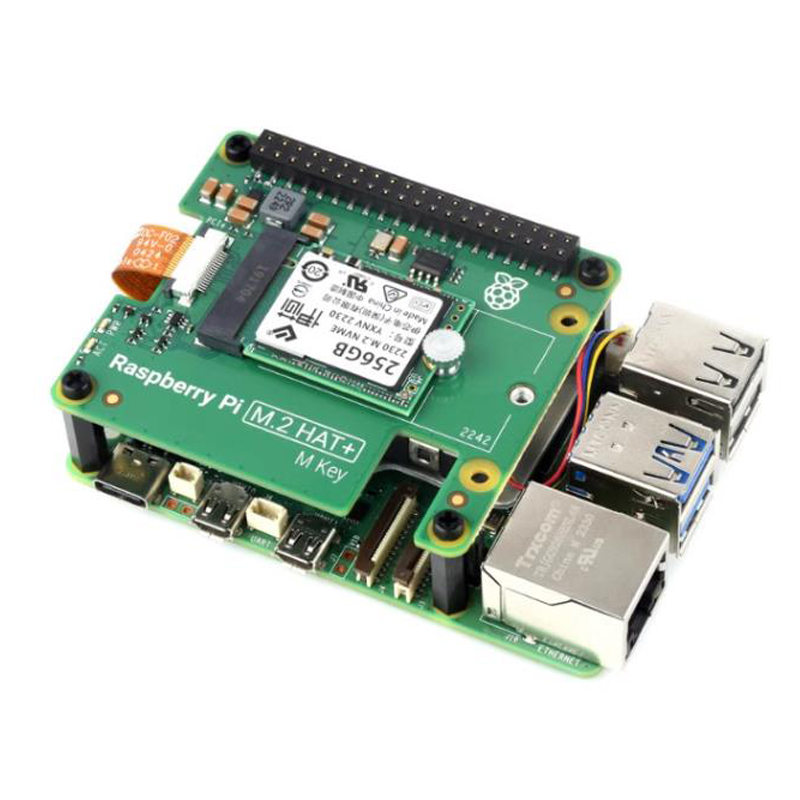 Raspberry Pi 5 M.2 HAT + Gen2  - Raspberry Pi Keyboard avis et prix
